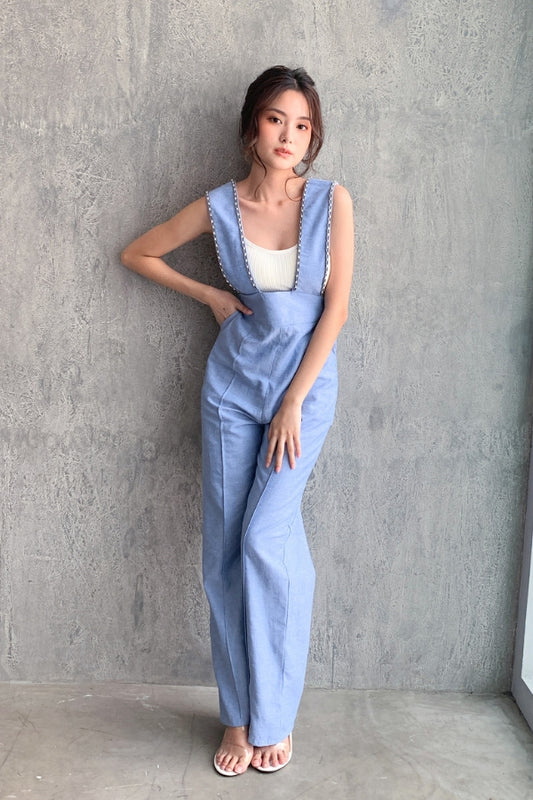 FLORIO jumpsuit semidenim