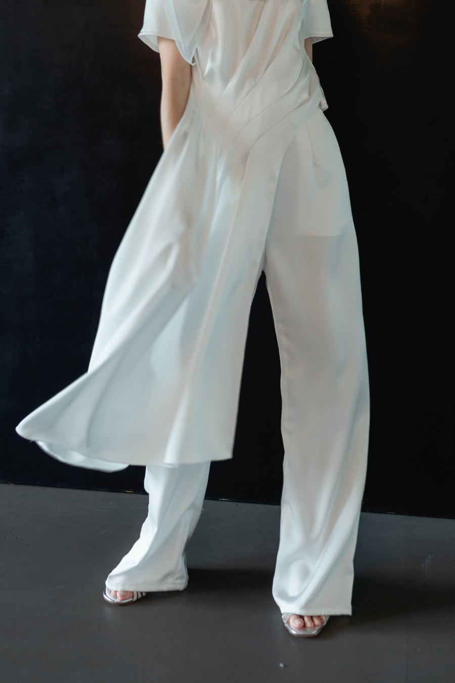 ARTEMIS sateen trousers (ready stock!)