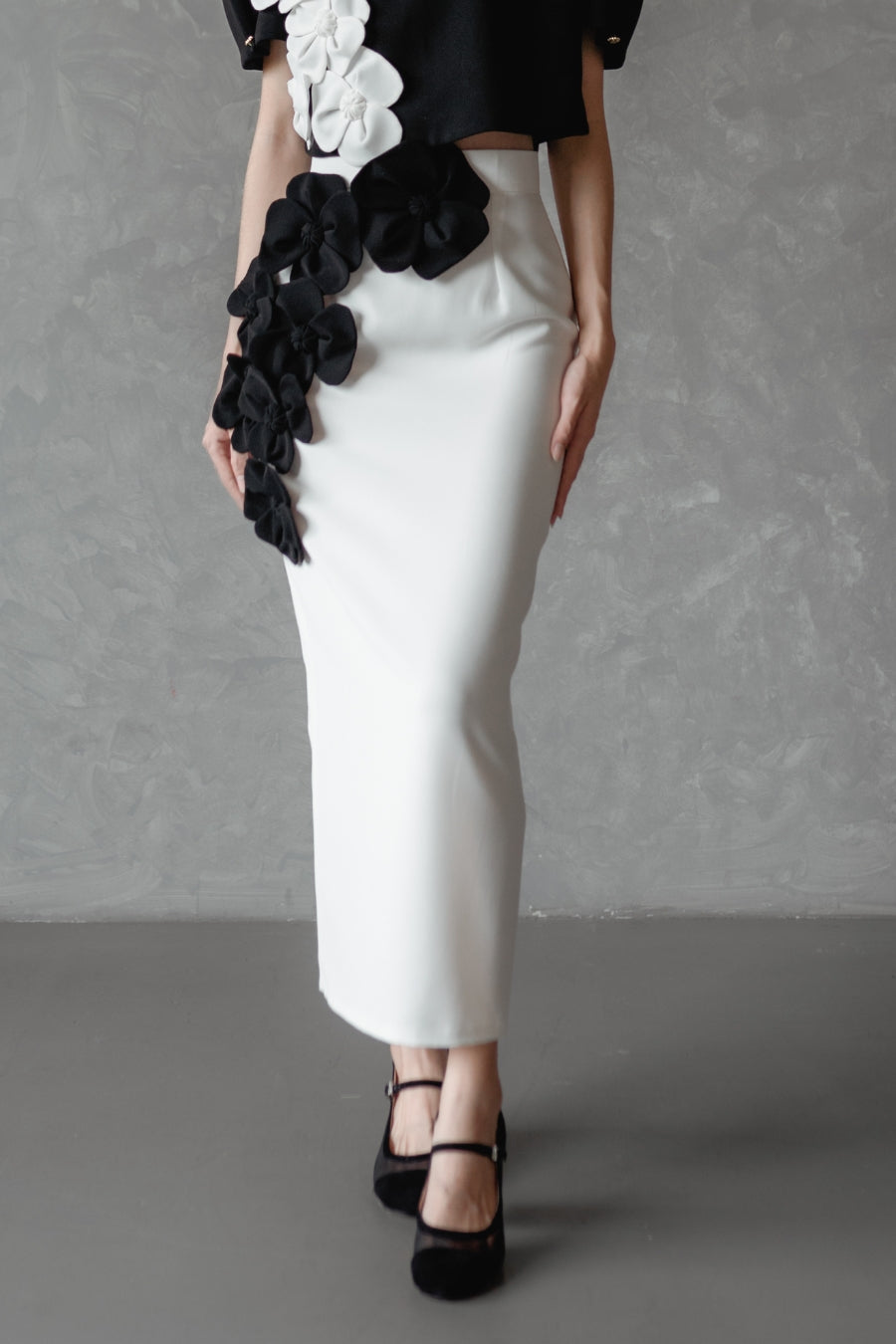 MAJA skirt white