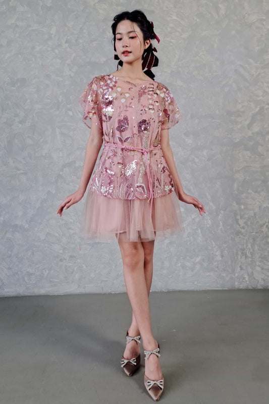 PARADISE set pink (ready stock!)