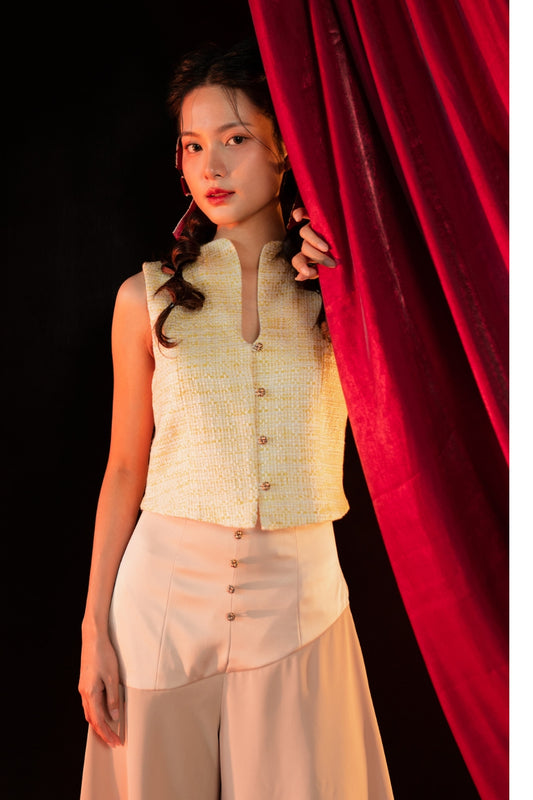 TULIPA vest tweed