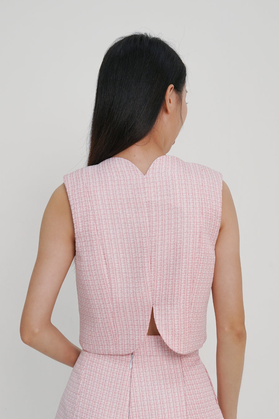 OXFORD vest pink