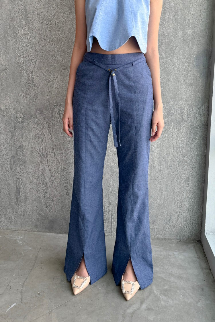 TULIP trousers darkwashed (ready stock!)