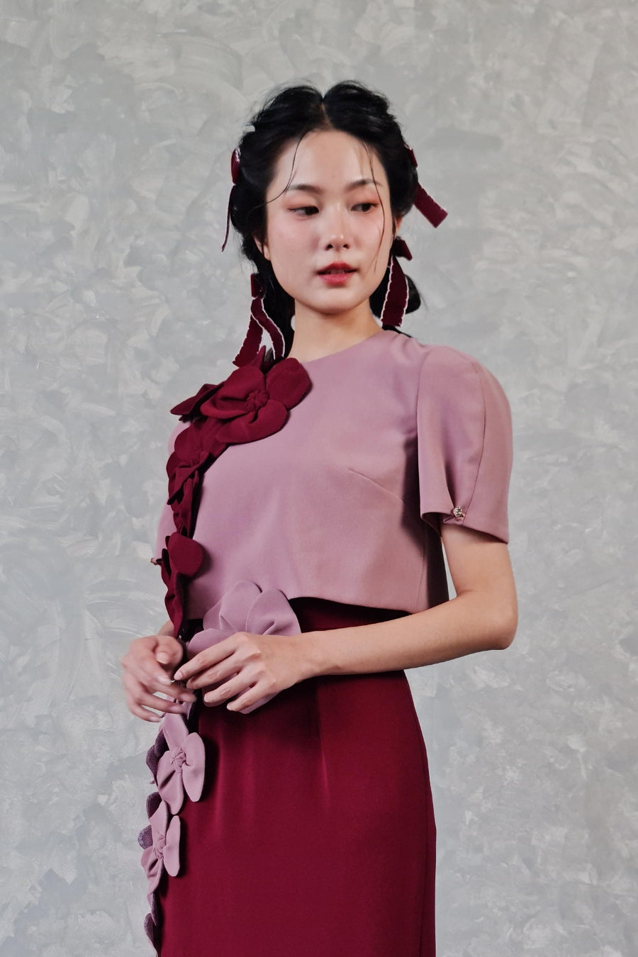 MAJA top mauve (laat piece!)