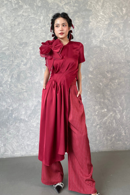 YUCCA maroon (ready stock!)