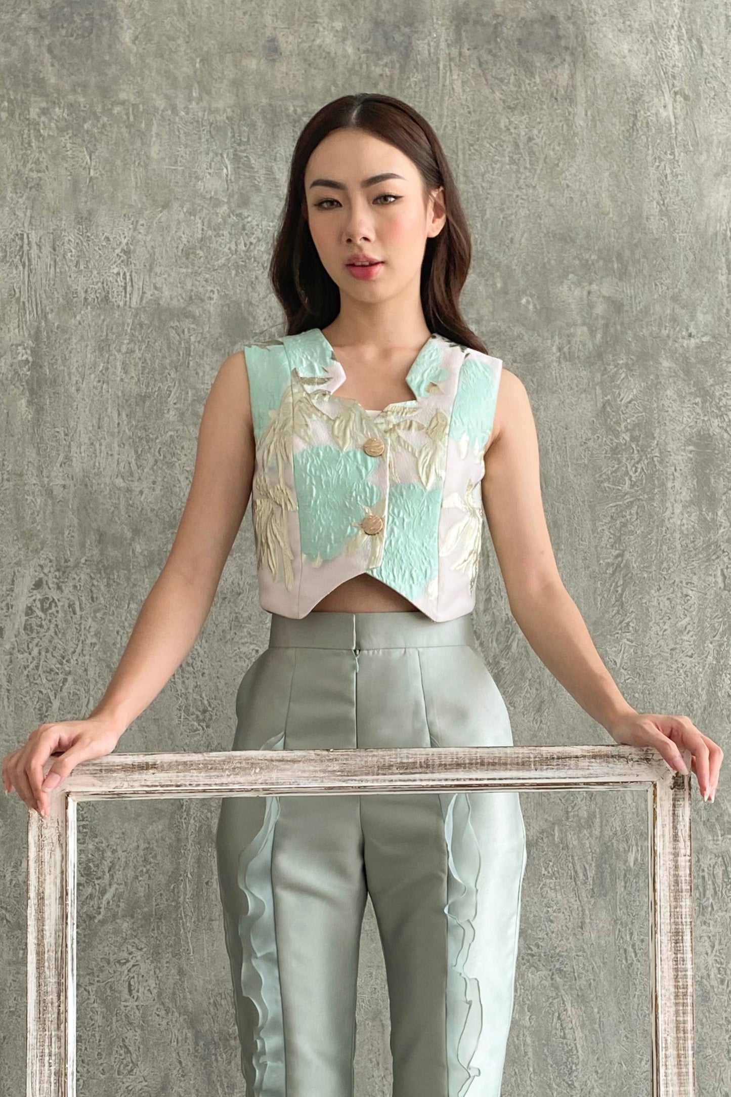 VENICE sage green (ready stock!)