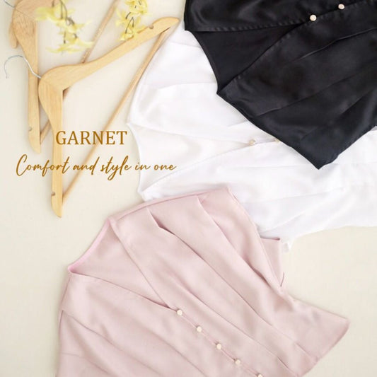 GARNET top (white) - (last piece!)