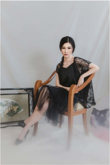 CHRYSAN midi dress