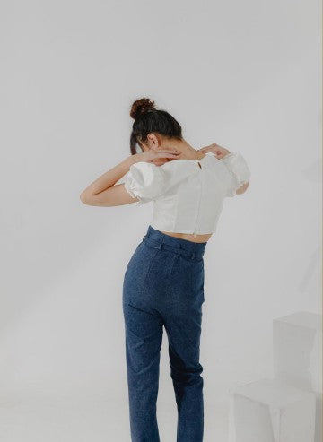 FIG trousers darkwashed