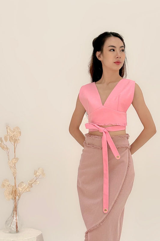 GLADYS pink bralet (ready stock!)