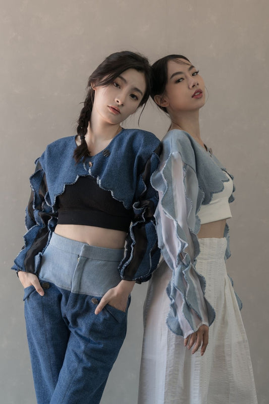VINCI crop jacket
