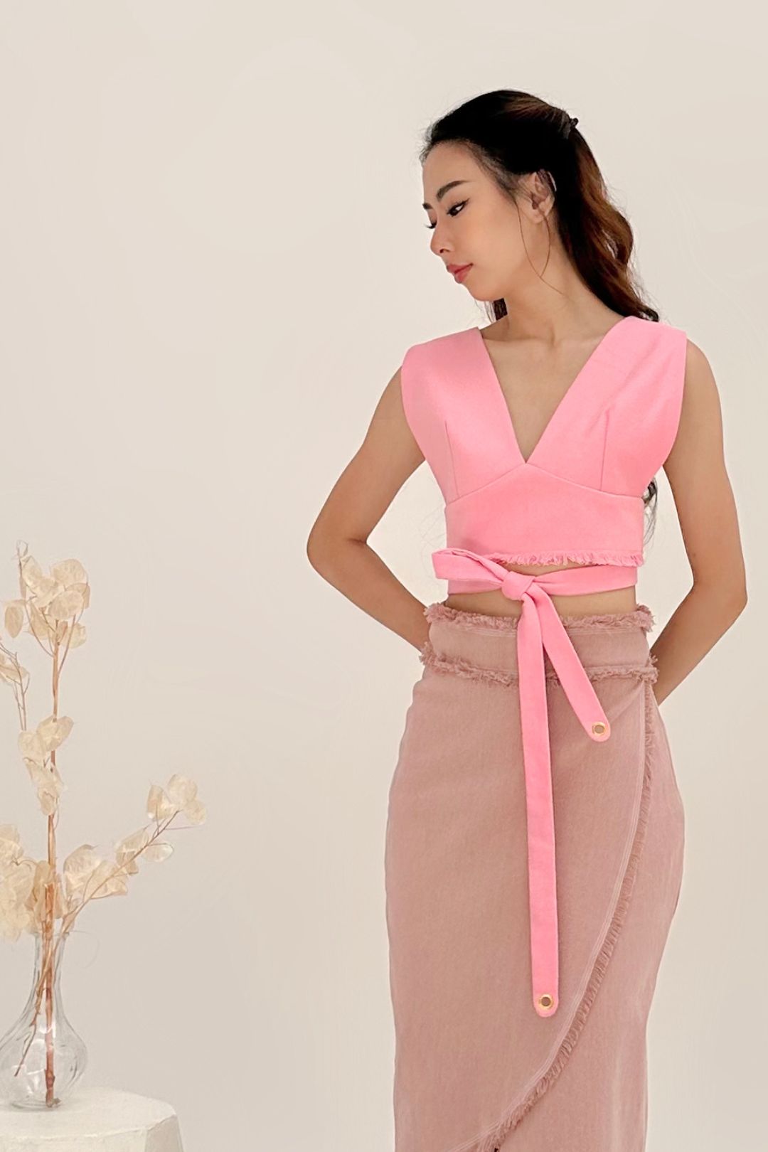 GLADYS pink bralet (ready stock!)