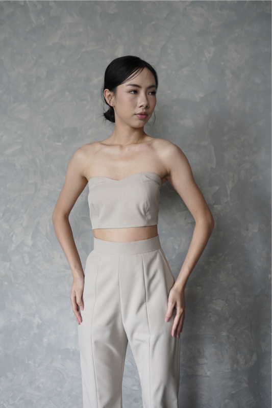 EDNA bralette x TULIP trousers