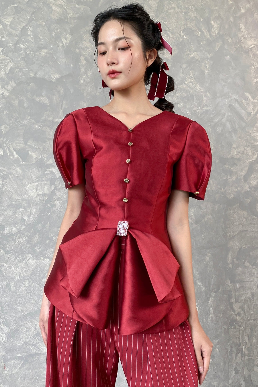 CAMELLIA maroon