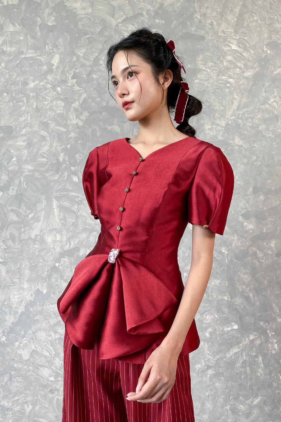 CAMELLIA maroon